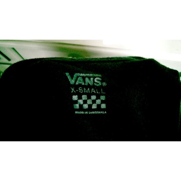 Vans Long Sleeve, Cropped Juniors Small Black Shirt XS - Picture 6 of 8